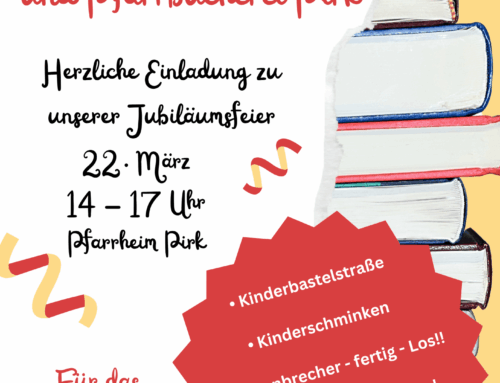Jubiläumsfeier der Gemeinde- und Pfarrbücherei am 22. März 2026