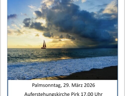 Andacht „Boot des Lebens“ am Palmsonntag, 29. März 2026