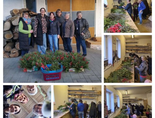 Palmbuschen, Osterkerzen und Ostereier des Katholischen Frauenbundes Pirk 2026 Teil 2