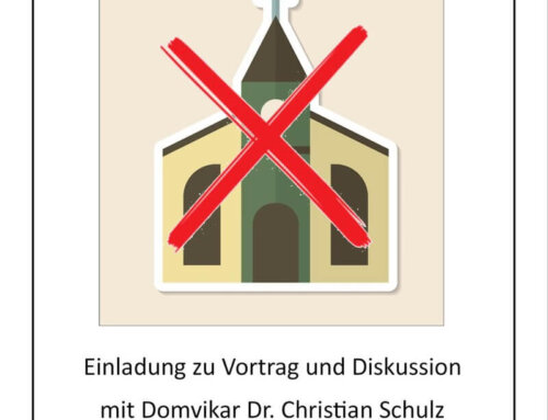 Vortrag „Glaube ohne Kirche“ am 01. Juli 2026 um 19:00 Uhr im Pfarrheim Pirk