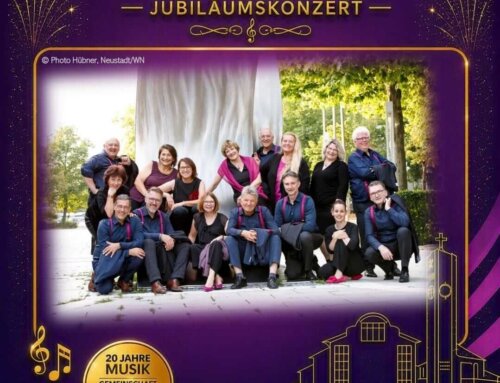 Jubiläumskonzert ChorDiSono am 03. Oktober 2026